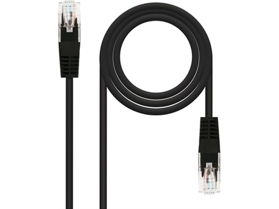 Cable NANOCABLE S0233335 (RJ45 - 0.3 m - Negro)