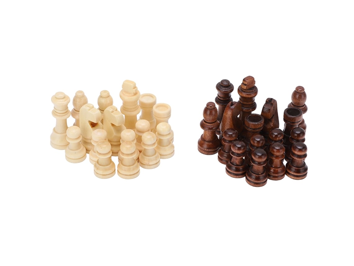 Rebe-piezas De Xadrez De Madeira Jogo Casual Inteligente Para Crianças E Adultos