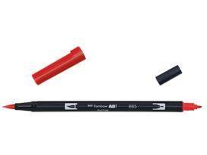 Marcador TOMBOW ABT Dual Brush Pen Rojo Caliente
