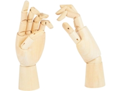 Modelo De Mano De Madera Articulada De 7 Pulgadas (derecha E Izquierda) Para Artistas, Accesorio Para Dibujo Y Bocetos.