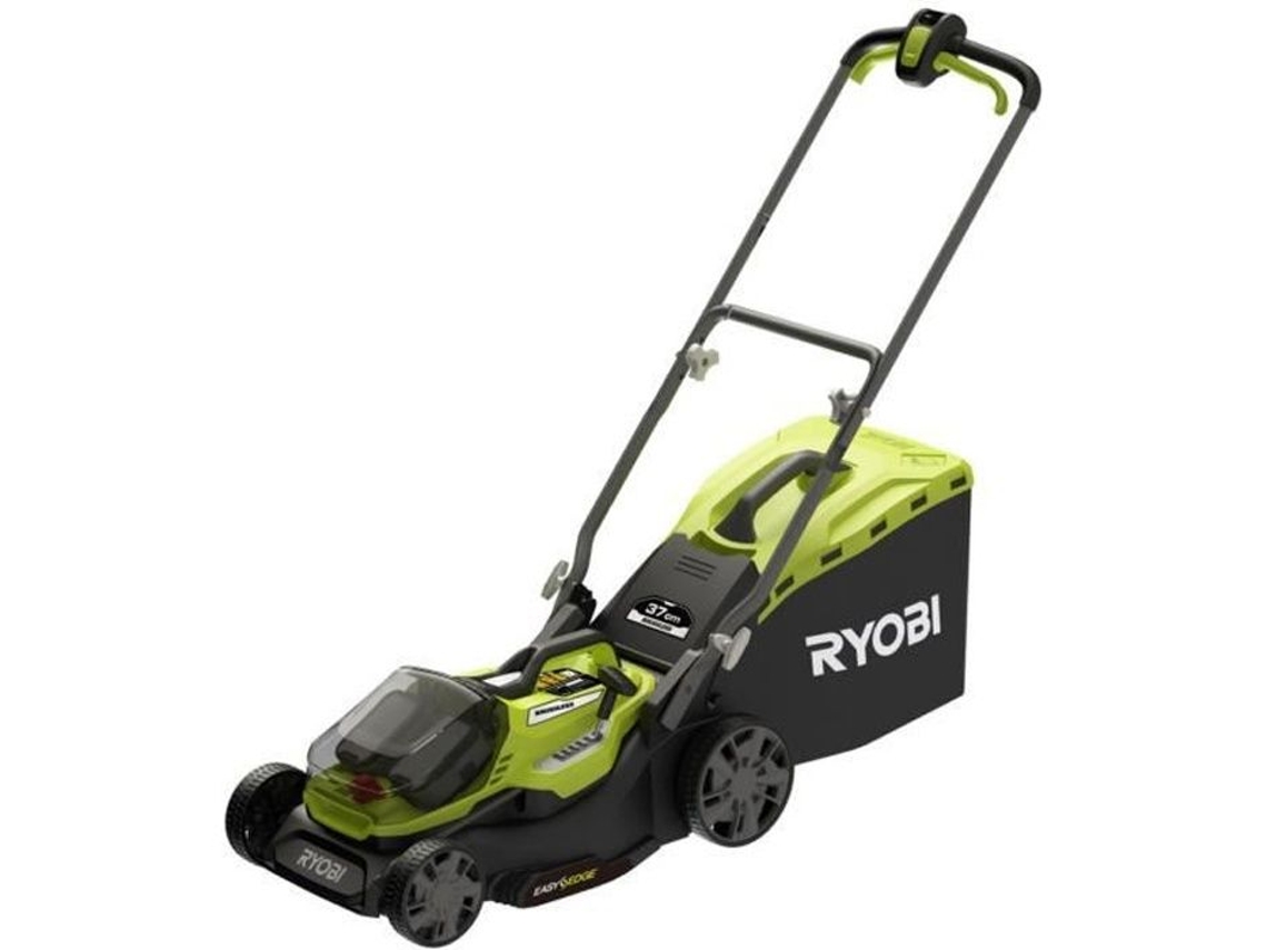 RYOBI 18V LithiumPlus Brushless Trimmer 37cm - 1 bateria de 5,0 Ah - 1 carregador rápido - RY18LMX37A-150