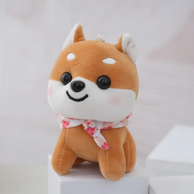 (estilo 1) Llavero De Peluche De Shiba Inu De Dibujos Animados Kawaii Adorno Decorativo De Shiba Inu