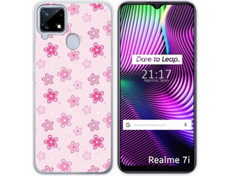 Carcasa Realme 7i / Narzo 30A TUMUNDOSMARTPHONE Flores Multicolor