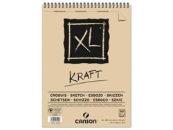 Bloc de Dibujo CANSON Espiral Canson XL Kraft (A3)