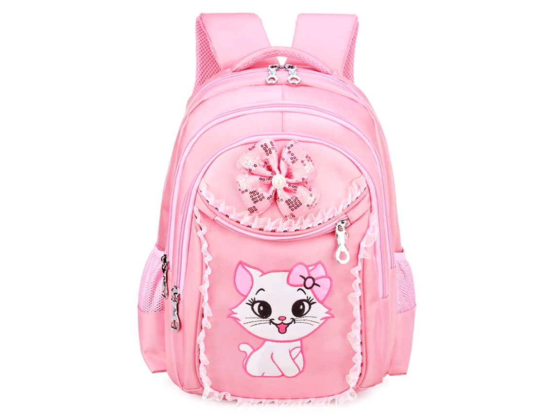 Mochila escolar infantil (con soporte lumbar y gran capacidad)