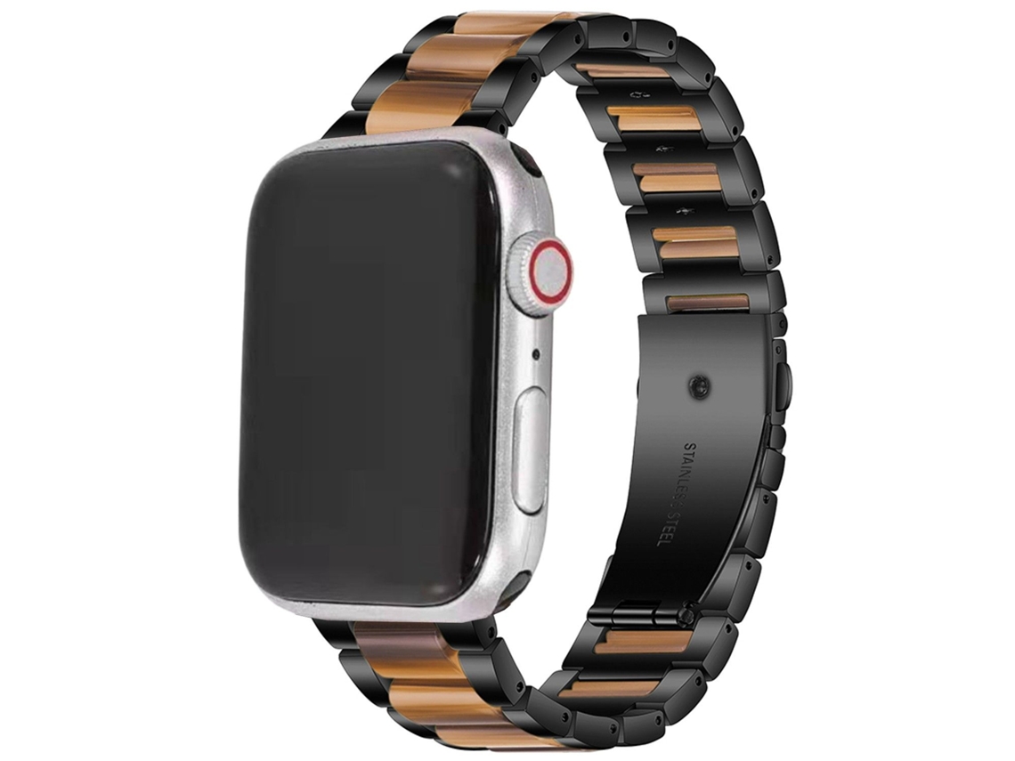 Correa Acero para Apple Watch Series 44mm Quartzo
