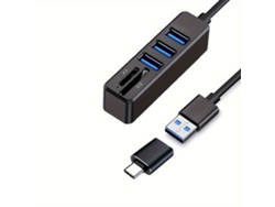 Concentrador USB 8 en 1 con lector de tarjetas SD/TF Tadvyyvayotoy