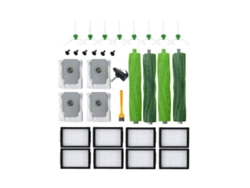 Acessórios de Aspirador Kit de de 24 peças para I7 I7+ I3 I3+ I4 I4+ I6 I6+ I8 I8+ J7 J7+ E5 E6 E7 P