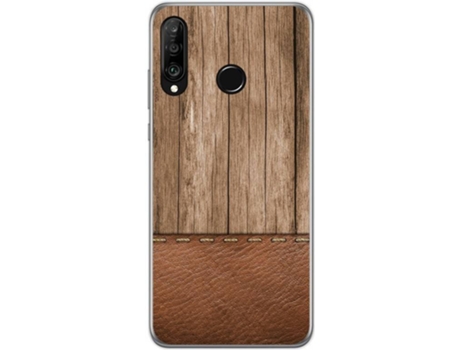 Carcasa Huawei P30 Lite TUMUNDOSMARTPHONE Madera 09 Multicolor