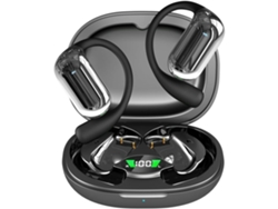 Auriculares YEMAESRE Bluetooth con gancho para la oreja y micrófono con cancelación de ruido para deportes/entrenamiento/correr