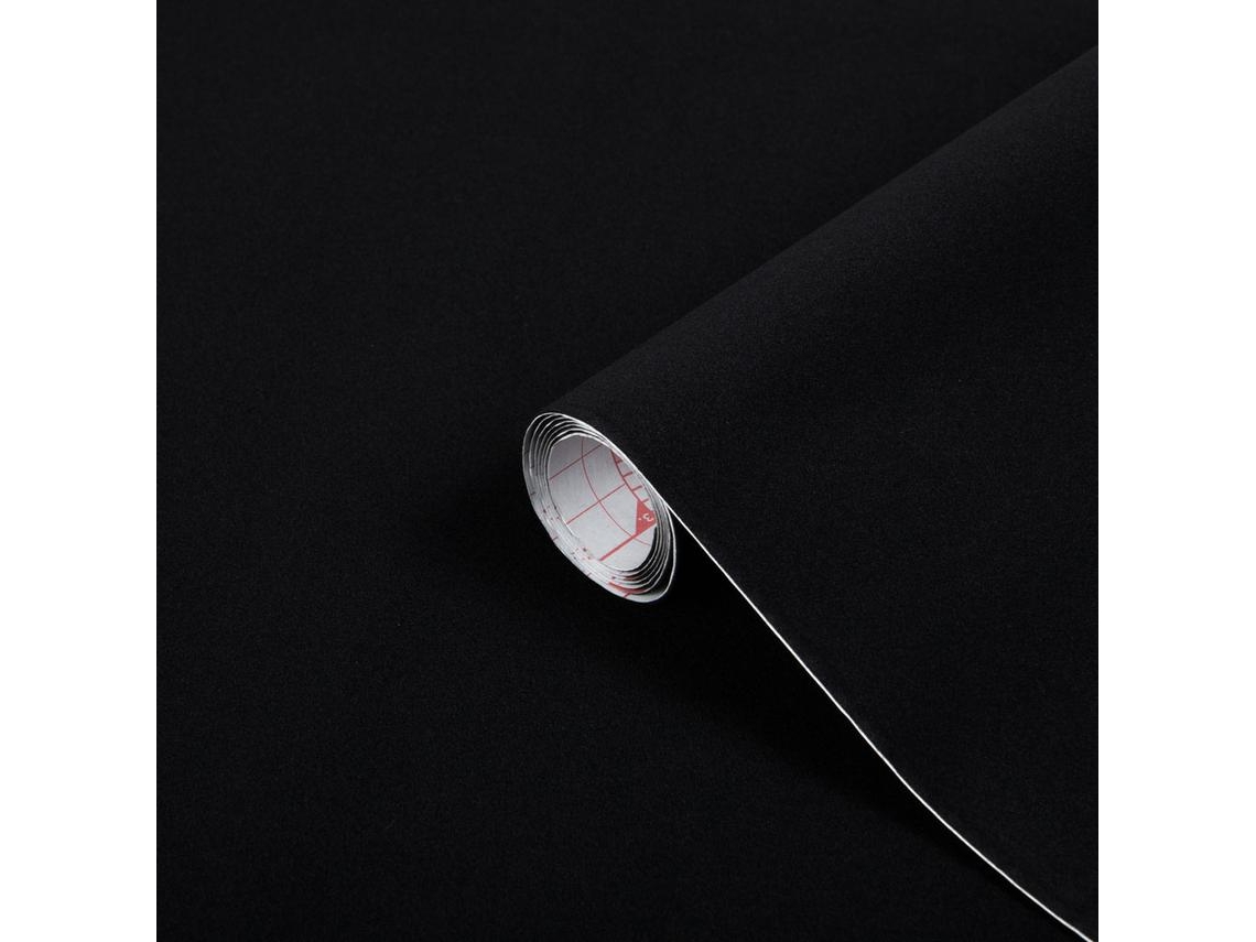 Cinta Adhesiva D-C-FIX Rollo Original Terciopelo Negro