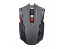Ratón YIZHOOD inalámbrico para juegos de alta precisión de 2,4 GHz con 6 botones 1600 ppp USB silencioso azul retroiluminado para ordenador portátil plateado