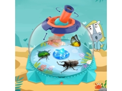 Caja Critter Case Kit De Observación Hábitat Animal Para Niños Pecera Portátil Impermeable Con Lupa