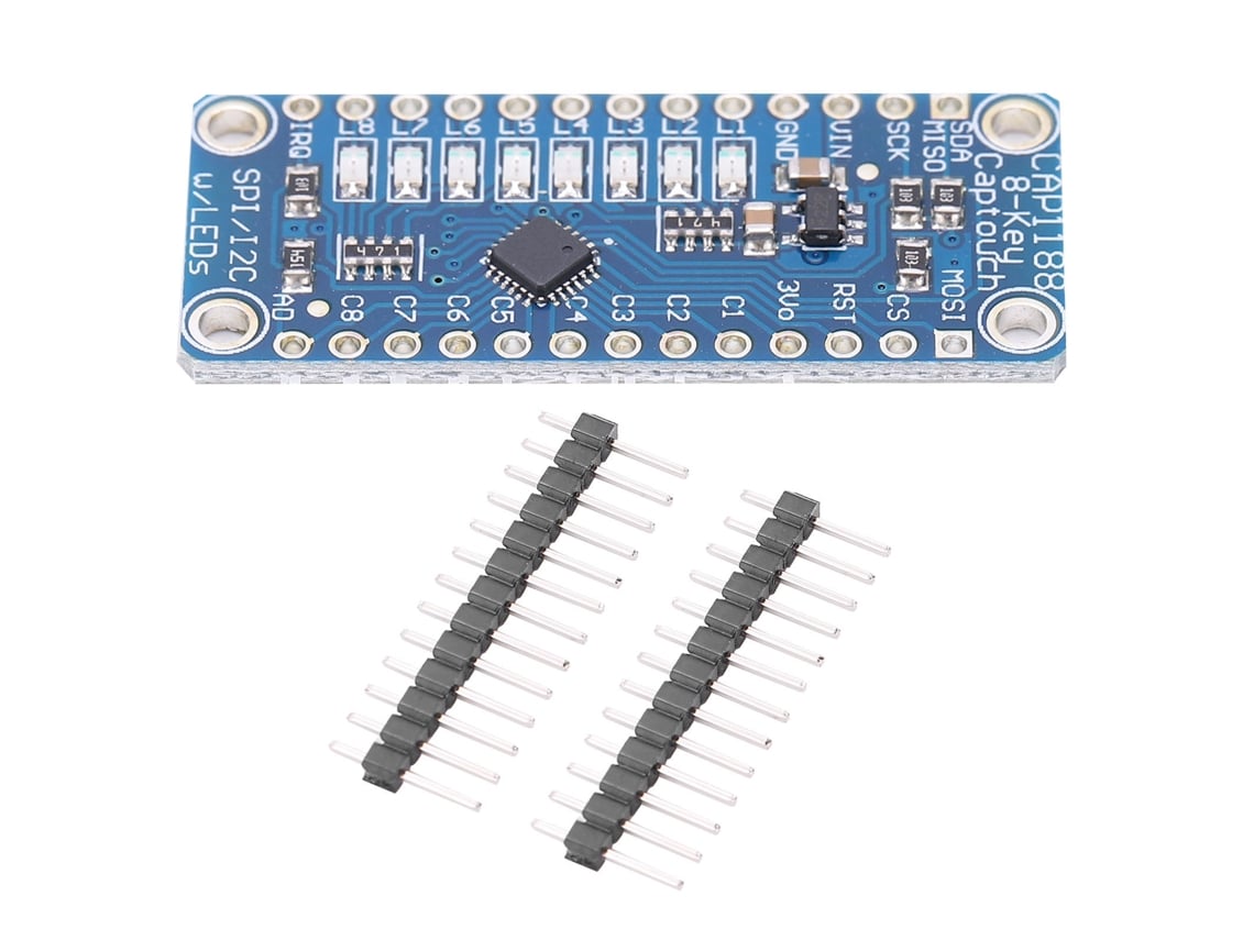 Veloriskku-módulo Sensor De Toque Capacitivo De 8 Botões Interface I2c Spi Cap1188