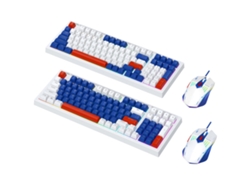 Combo De Teclado Y Ratón Para Juegos Cableado Con Sensación Mecánica, Retroiluminación Y Ratón Ajustable 6d