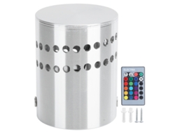 2026-lámpara De Pared Techo Led Espiral Rgb 3w Control Remoto Para Pasillo Luz Interior Ac 85-265v