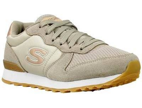 Zapatillas SKECHERS OG 85 Tejido Mujer (38 - Beige)