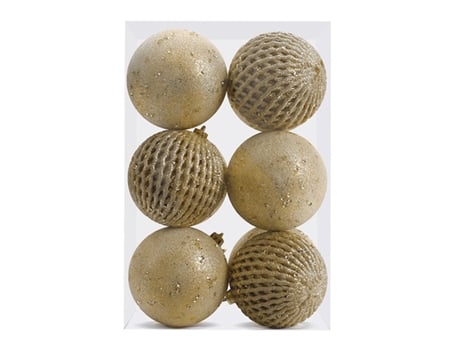 Adorno de Árbol de Navidad TUSERXLN Plástico Dorado