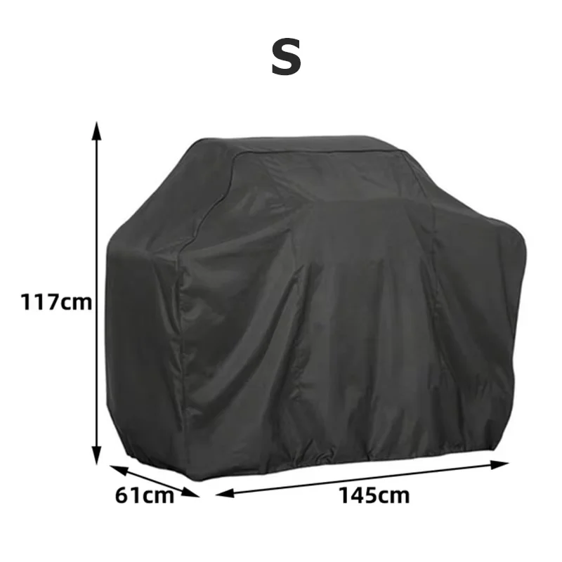 (61x117x145cm) Funda Para Parrilla De Barbacoa, A Prueba De Polvo, Impermeable, Engrosada.