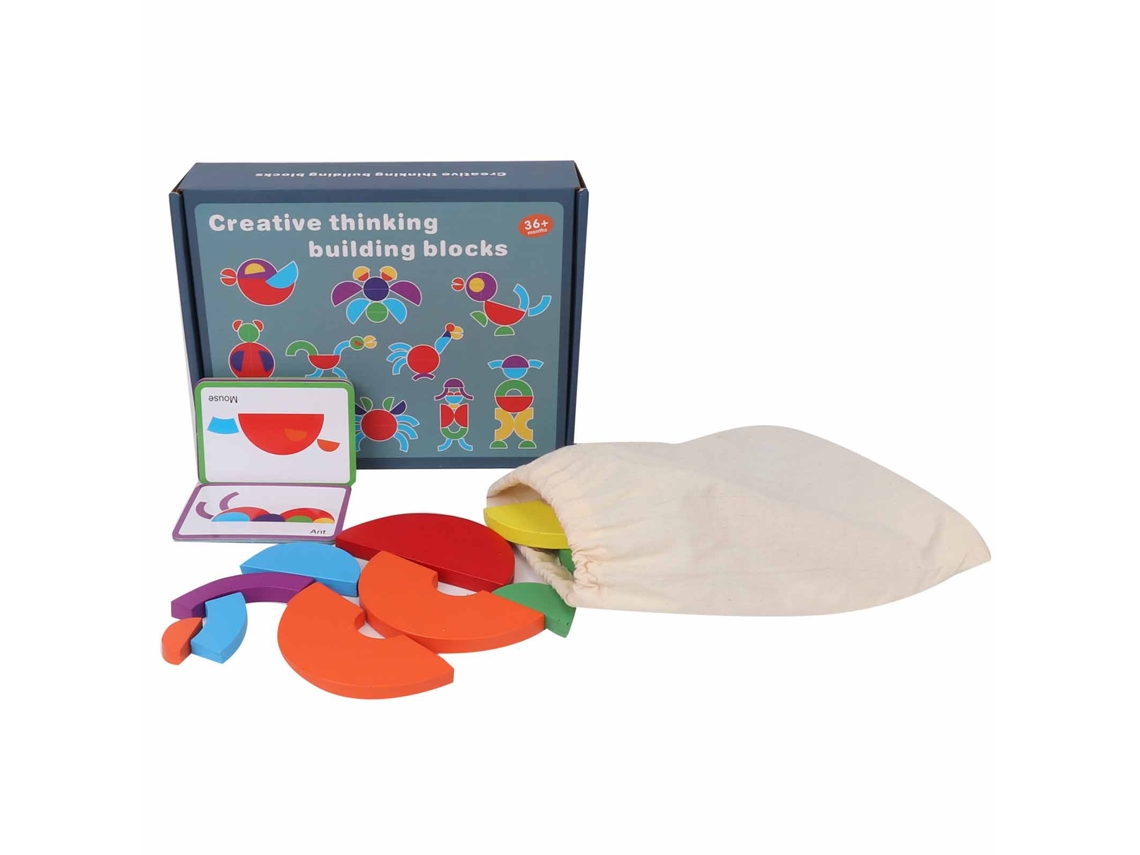 Ats-set De Rompecabezas De Madera 3d Para Bebé, Juego Educatsivo De Desarrollo Inteligente Niño1