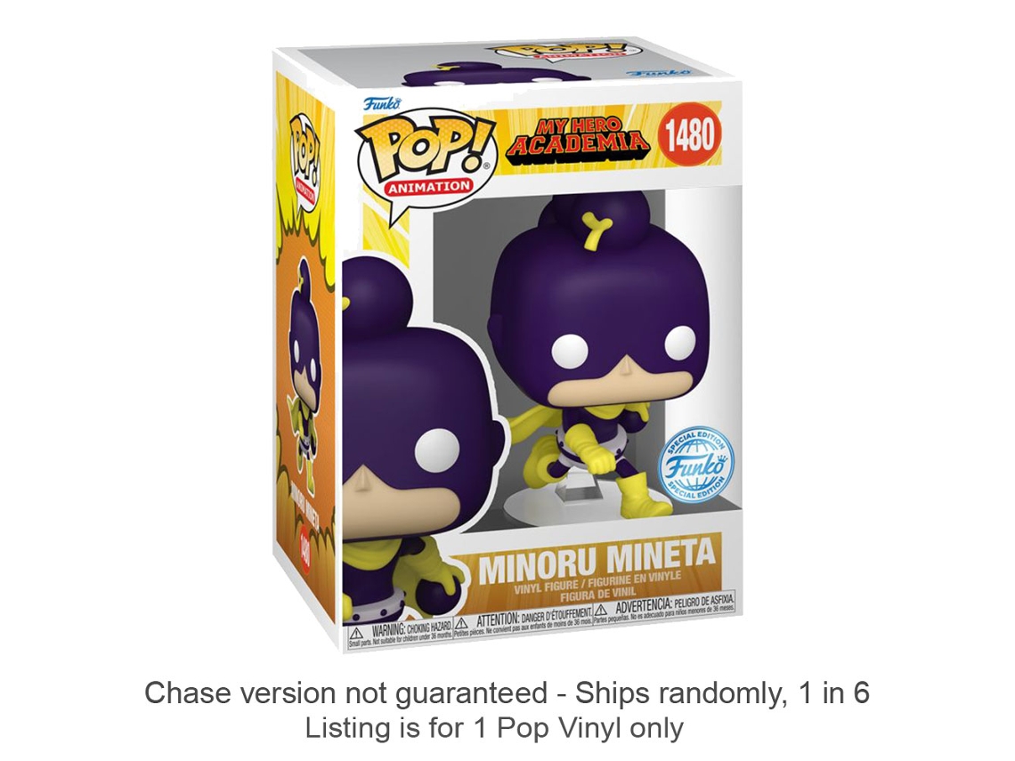 Figura Funko MY HERO ACADEMIA Minoru Mineta Us Exclusive Pop! vinilo