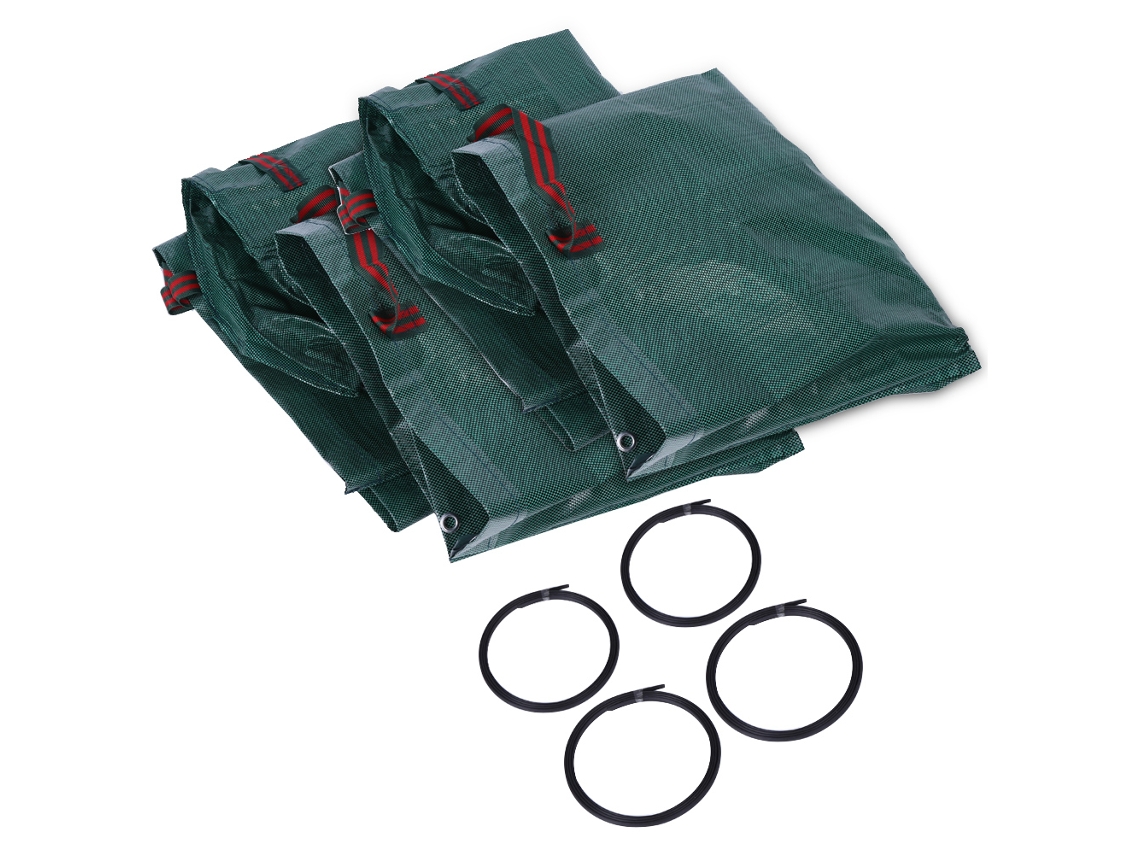 Bolsas De Jardín De 270 Litros, De Polipropileno Resistente, Para Residuos, Hojas Y Reciclaje.