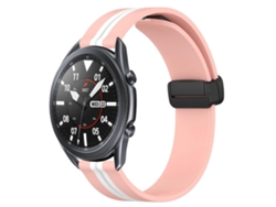 Pulsera plegable de silicona con cierre magnético para Samsung Galaxy Watch3 (45 mm y 22 mm).