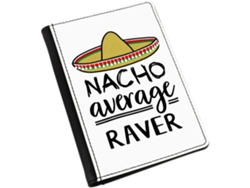 Portapasaportes de regalo Base Nacho Raver tamaño mediano