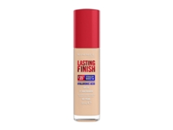 Base de maquillaje hidratante de cobertura total Rimmel FPS 20, color 001 Perla, 30 ml