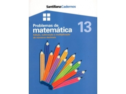 Libro Problemas de Matemática 13 - Adição,Subtracção e Multiplicação de Números Decimais (Portugués)