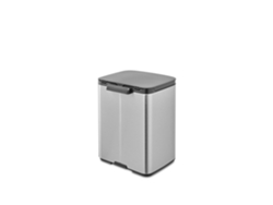 Cubo de basura Brabantia BO 7L - Cubo de basura de acero mate con acabado antihuellas