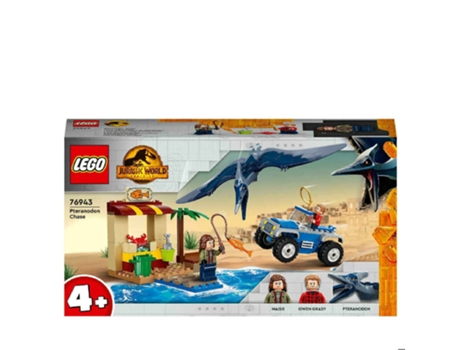 LEGO Jurassic World A Perseguicao Ao Pteranodonte 76943 (Edad Mínima: 4 Años - 94 Piezas)