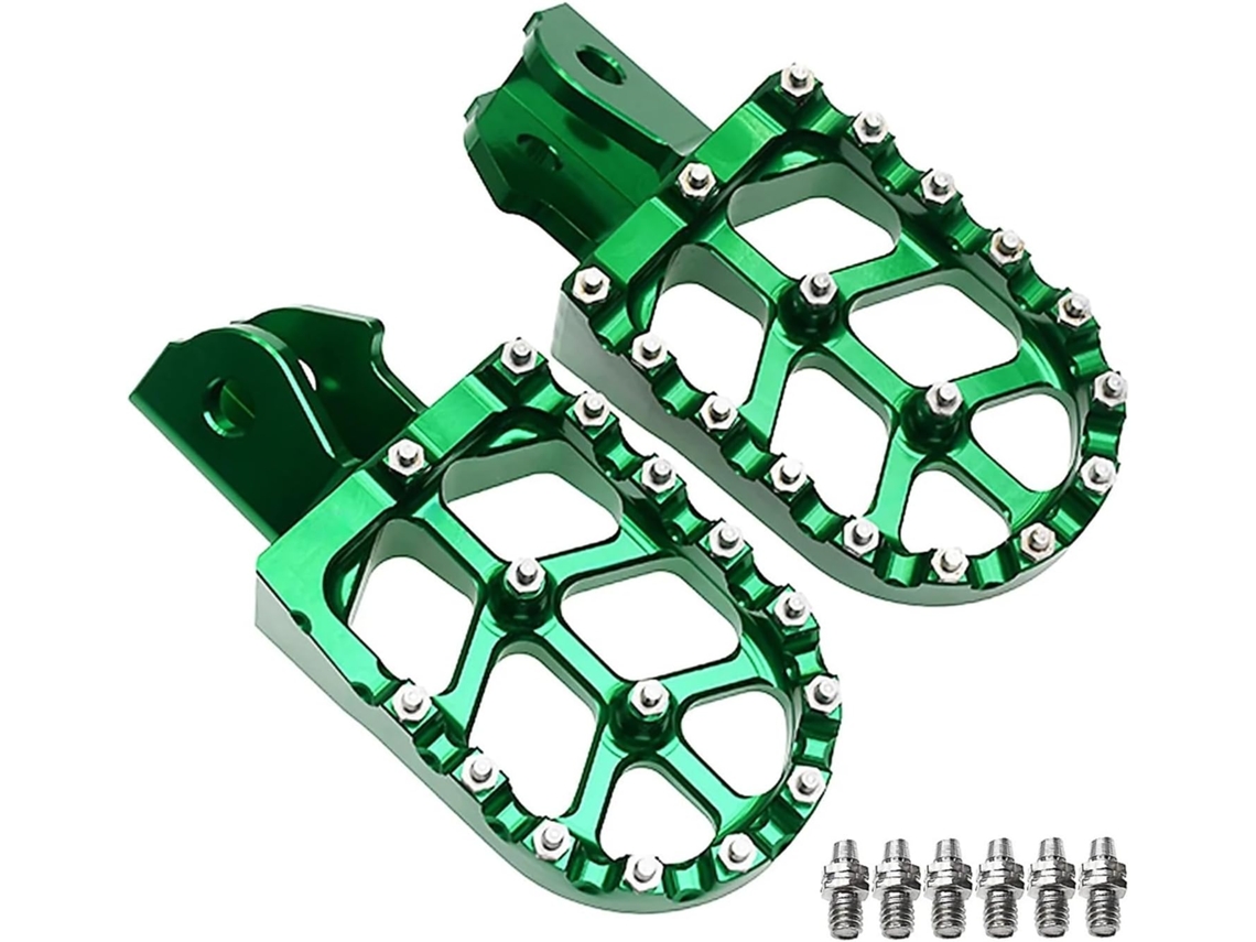 Reposapiés Pilot De Aluminio Mecanizado Para Motocicleta Bicicleta