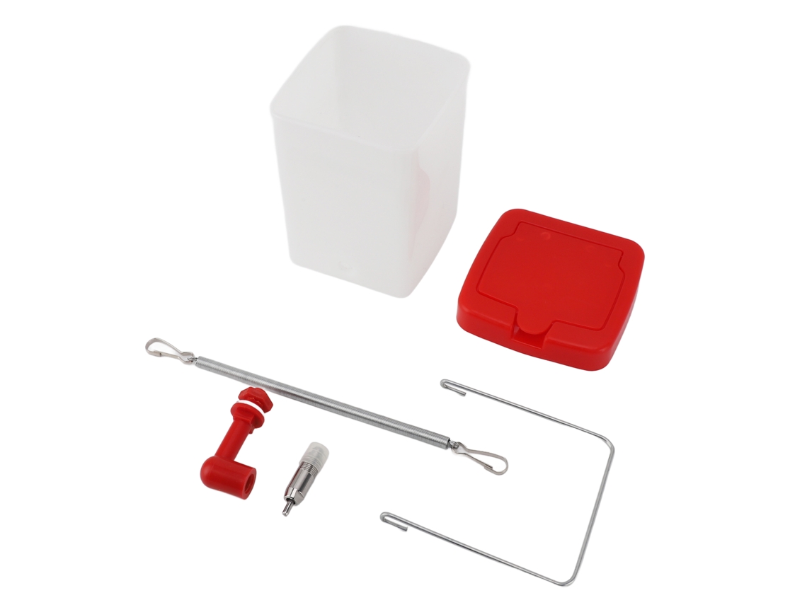 Bebedero de tetina para pollos, colgante, a prueba de fugas, de gran capacidad, para granjas, 600 ml