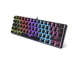 Teclado Gaming TRUMSEN L700 RGB (Mecânico - Português - Negro )