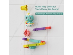 Juguetes De Baño De Pvc Con Ventosa Y Rociador De Dinosaurio Para Bebés De 18 Meses En Adelante - Desarrollo Cognitivo