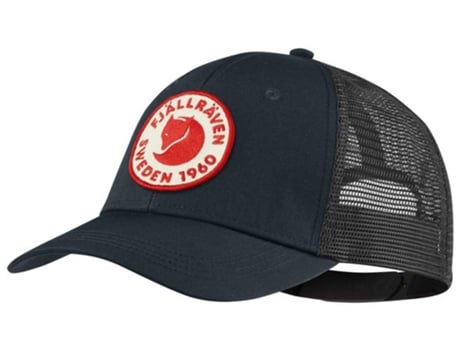 Sombrero para Hombre FJÄLLRÄVEN 1960 Logo Långtradarkeps Azul para Montaña (L - XL)