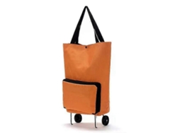 Bolsa de compras plegable, carrito con ruedas, organizador de verduras, portátil. GOKOCO