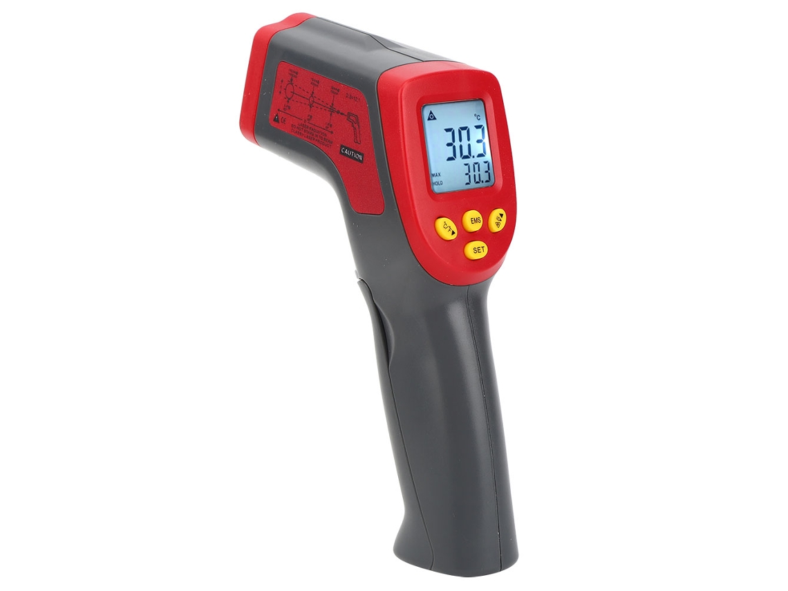 Termómetro Infrarrojo Digital Portátil De Alta Precisión, Herramienta Industrial, 380℃
