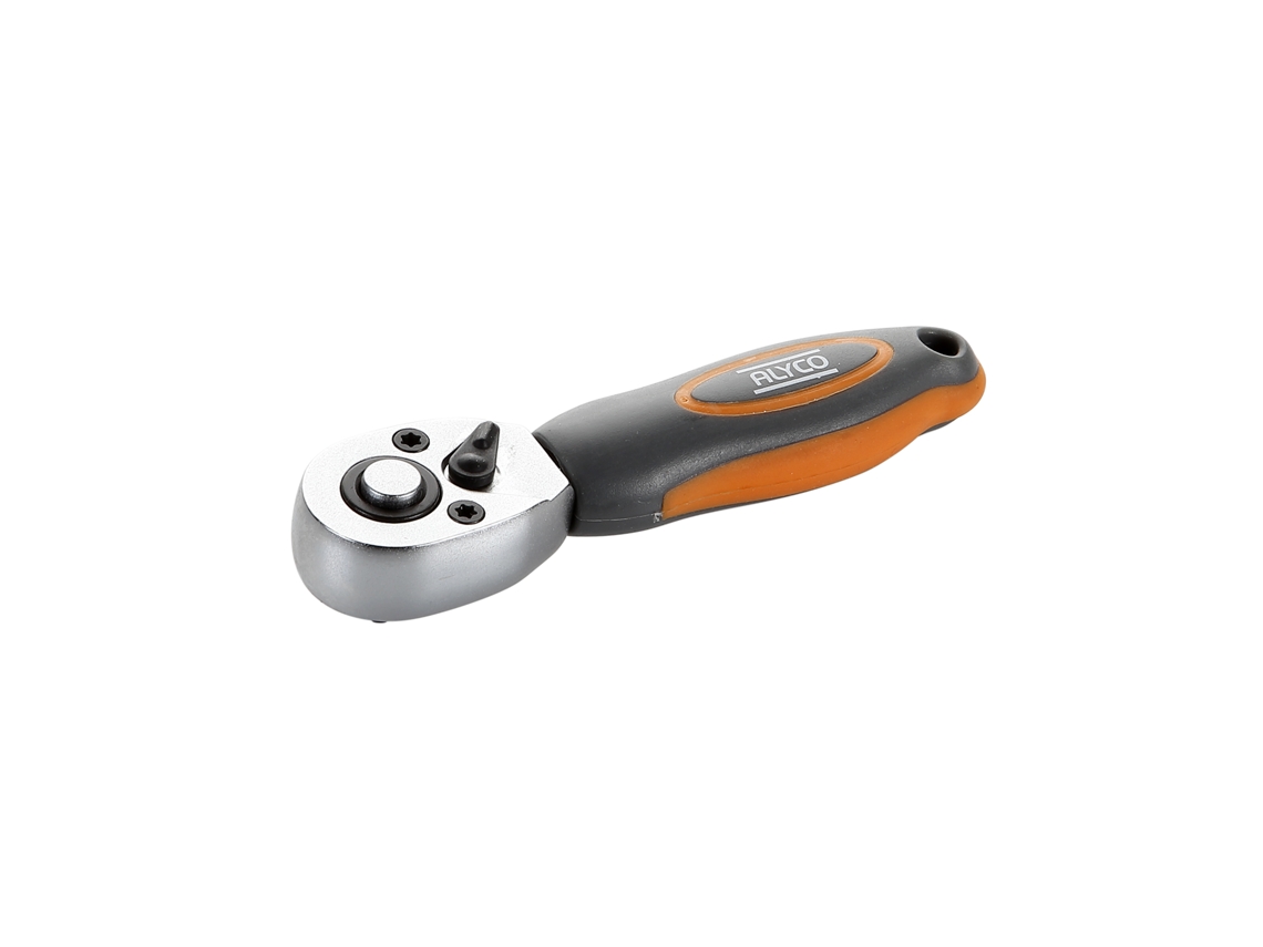 Llave de Carraca Corta de 1/4" ALYCO