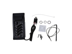 Preamplificador de guitarra con ecualizador de 4 bandas y piezoeléctrico acústico 7545r