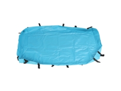 Tapa inferior impermeable azul para jaula de hámster