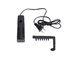 Bomba sumergible de 5 W y 119 gph, altura de elevación de 2,6 pies, IP68, súper silenciosa, para acuario, tanque, pecera, enchufe estadounidense de 110 V con boquilla.