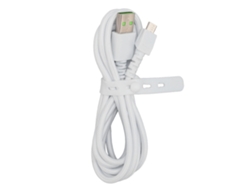 Cable De Carga Micro Usb Para Ratón Naga Pro, 1,8 M, Nailon, Resistente Al Desgaste, Metal Blanco.