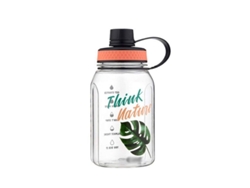 Botella de agua deportiva Rebe-Linjou, 900 ml, material seguro, correa ancha, ideal para el gimnasio y los viajes.