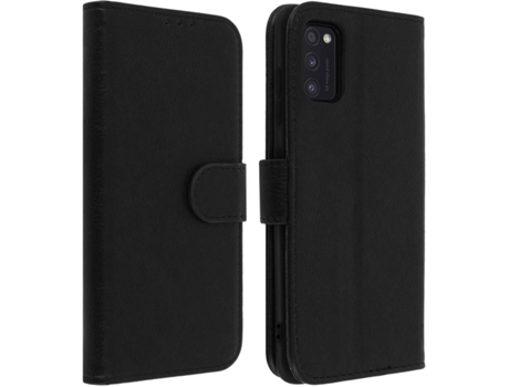 Funda Samsung Galaxy A41 AVIZAR FOLIO-CHESTER-BK-A41 Negro