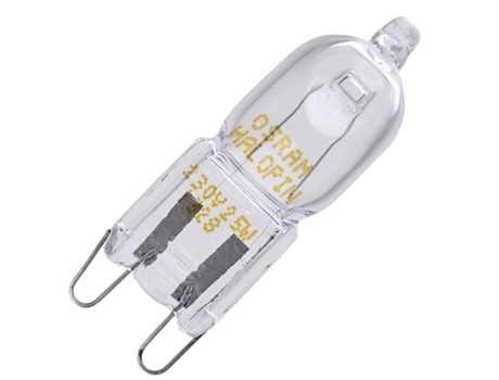 Bombilla halógena de horno g9 40w 8085641028 ELECTROLUX