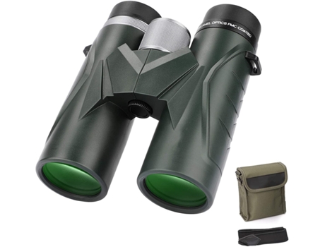 Prismáticos 10x42 CHRONUS WYJ22728-R28 Verde militar