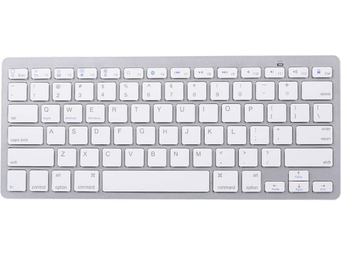 Teclado Tablet ANSELF C8353W (Blanco - Bluetooth)