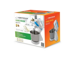 Batidora de Vaso ESPERANZA EKM019WB (Blanco - 150 W)